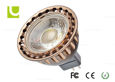 Aluminium Halogen E27 / GU10 LED Outdoor Spotlight Bulbs With PC + Aluminum Housing